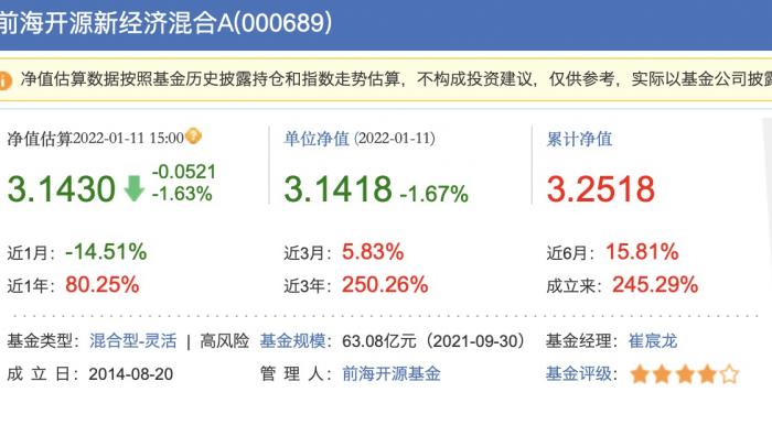 基金业中生代力量崛起2022年a股震荡下基金经理表现迥异基金冠军崔宸