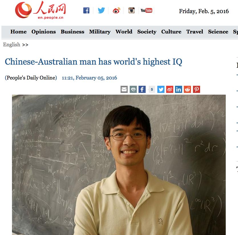 你成不了富豪 是不够聪明吗 这份榜单显示 中国人智商竟如此高 21财经