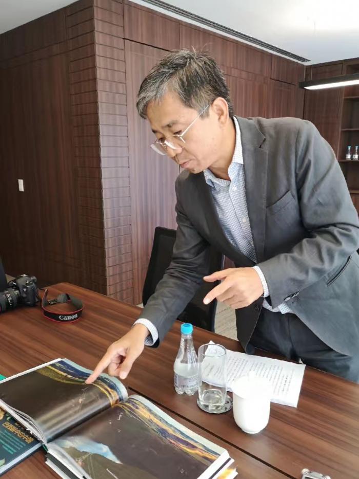 国家电网巴西控股公司董事长蔡鸿贤.