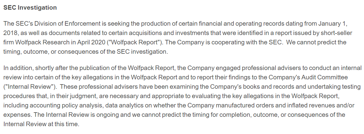 爱奇艺称受到SEC调查。图片来源:公司官网