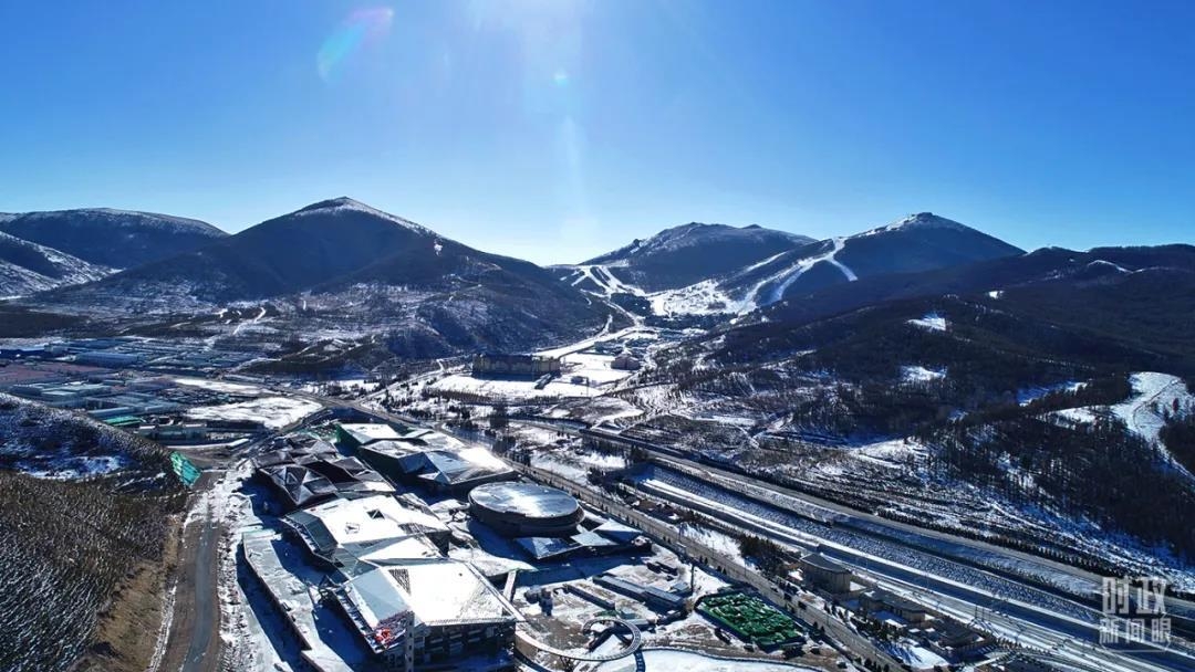 京张高铁太子城站。(总台央视记者杨新禹拍摄)