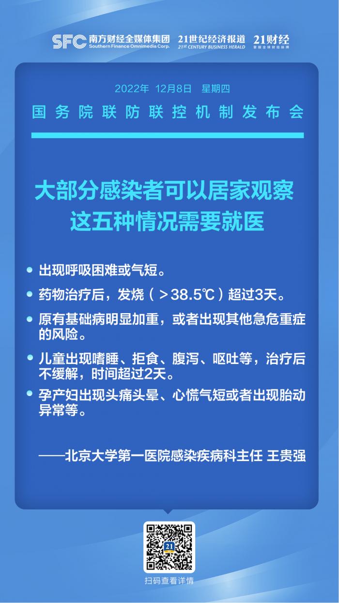 无症状感染者不需要治疗,这五种情况需要就医!10图速览最新发布会要点