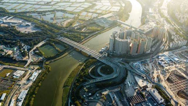 河套合作区一区两园直联互通。福田区委宣传部供图 河套合作区一区两园直联互通。福田区委宣传部供图