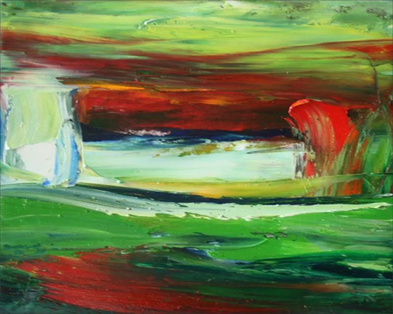 变量的化身·色彩生成结构——高大钢抽象油画作品- 21经济网