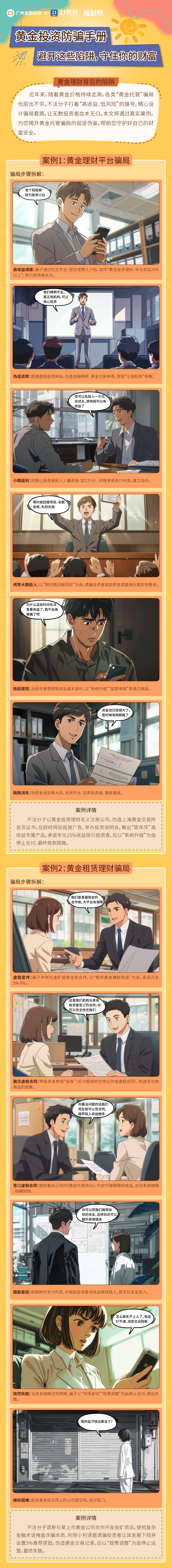 揭开黄金投资骗局层层伪装丨防非反诈警示灯- 21经济网