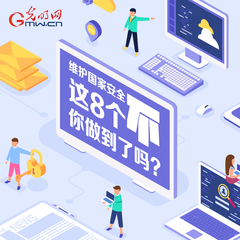动图丨维护国家安全这8个“不”你做到了吗?
