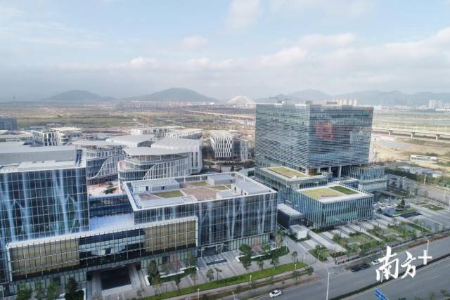 2018年，粤澳合作中医药产业园。