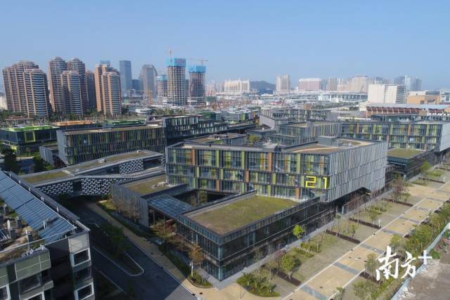 2018年，横琴·澳门青年创业谷。